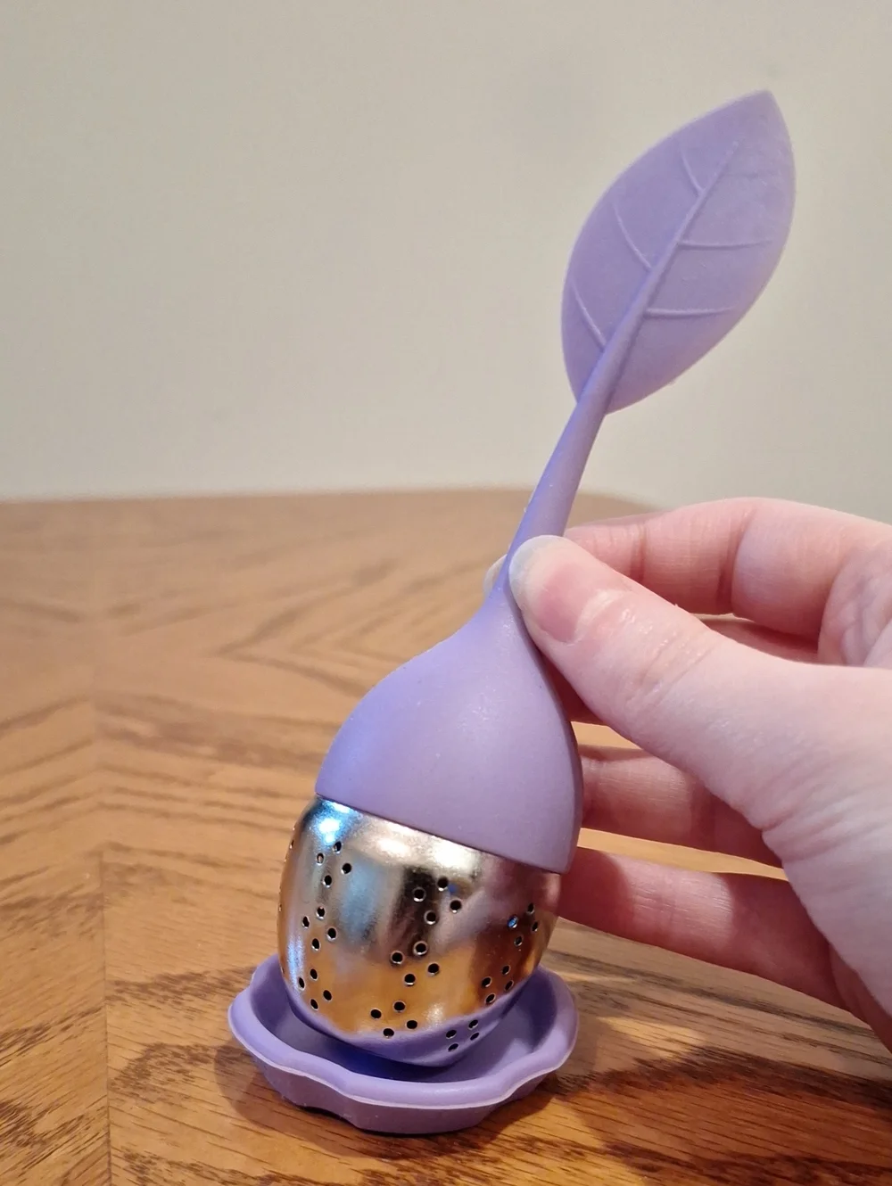 Purple Leaf Silicone Tea Infuser